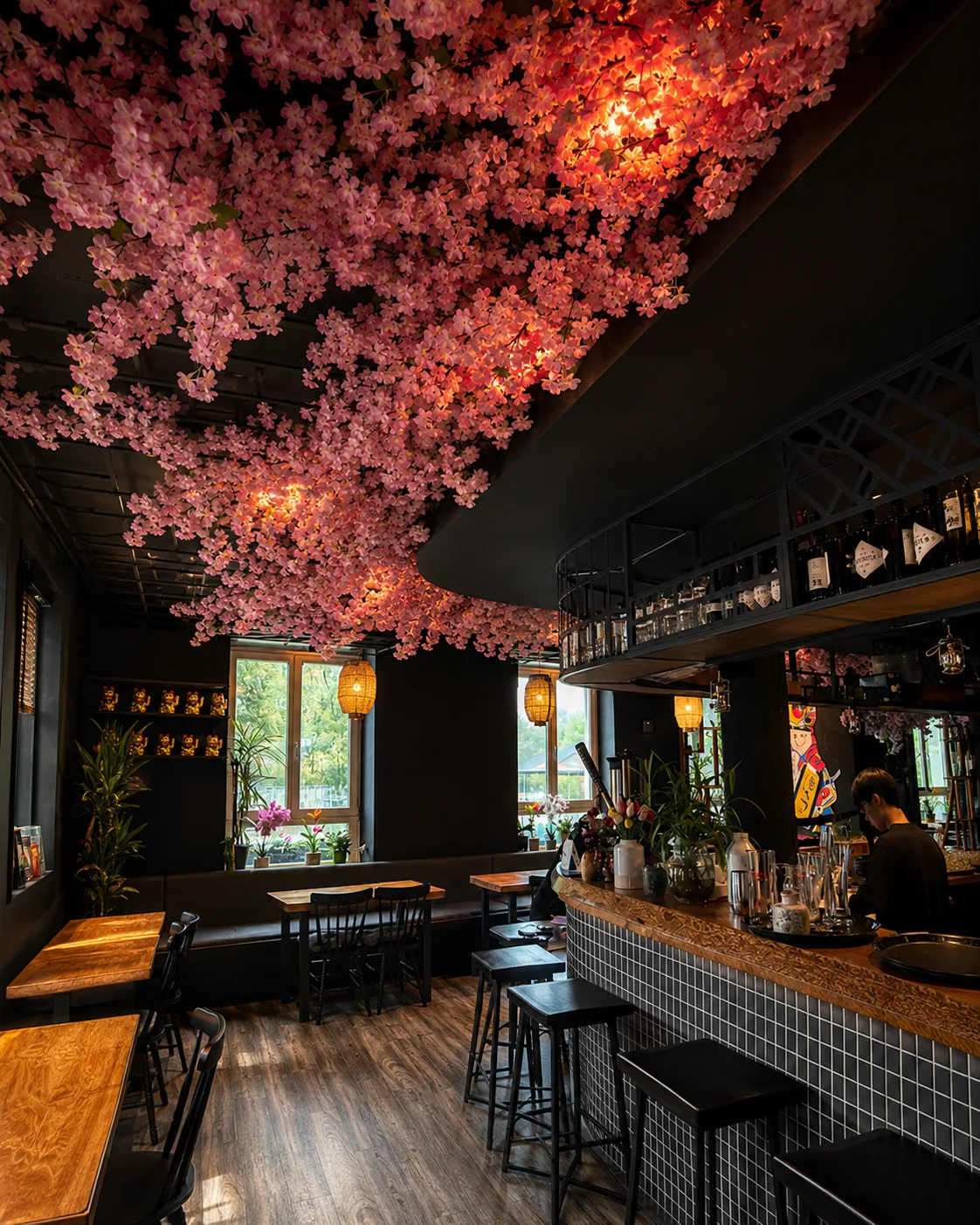 KIBI Restaurantbar und Sakura-Himmel