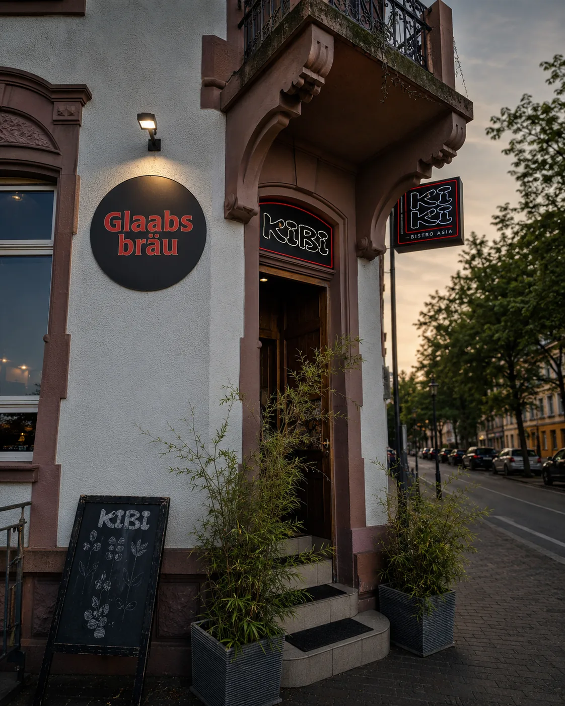 Eingang zum KIBI Offenbach